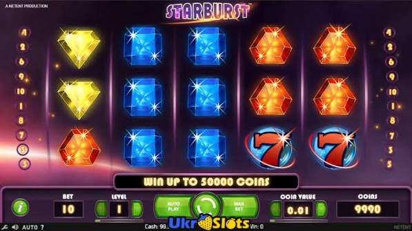 Oplev Guldmine af Gevinster med Starburst Casino